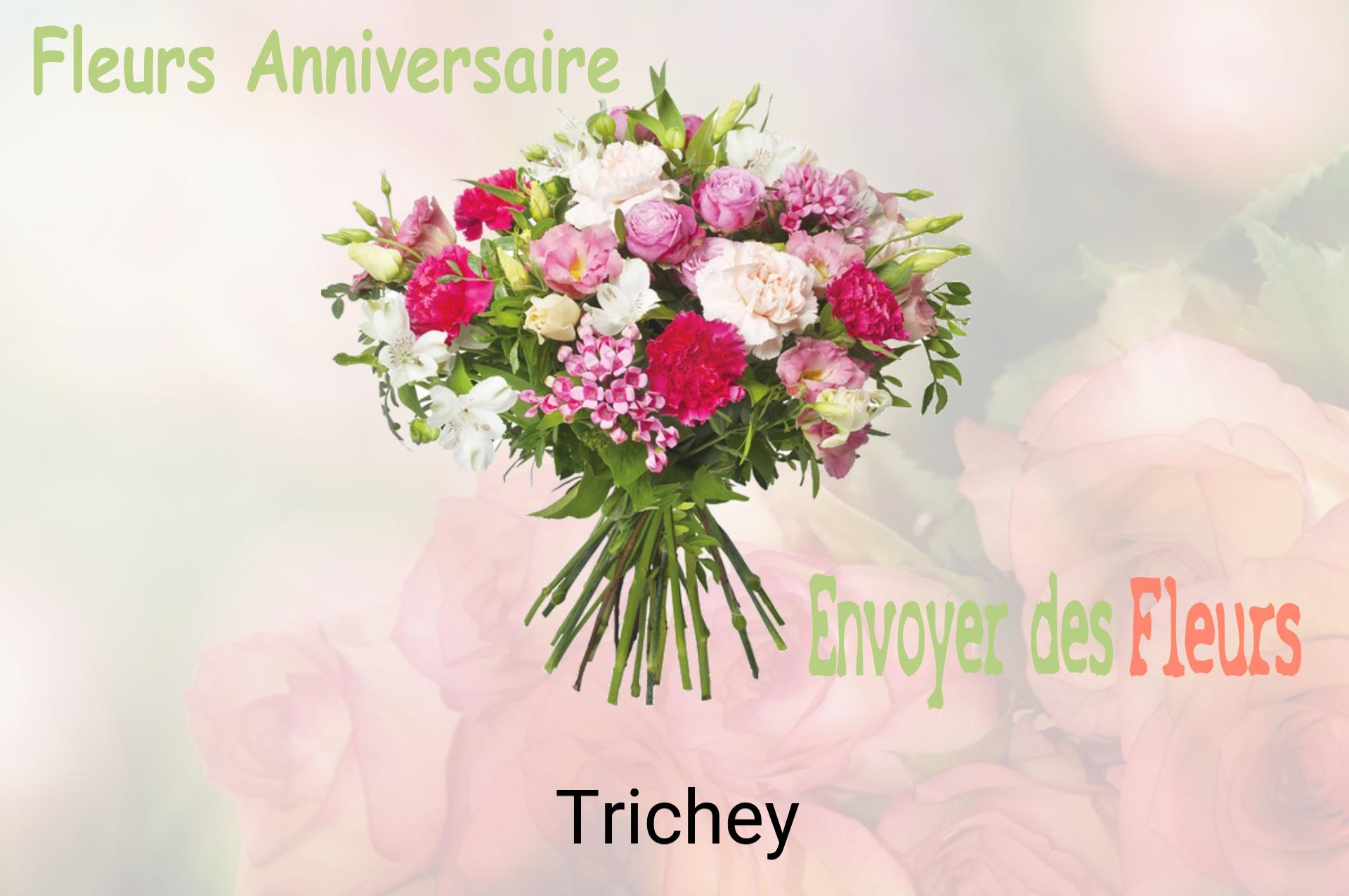 Bouquet de fleurs d’anniversaire livré à Trichey